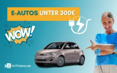 E-Auto unter 300€ - Auto Abo