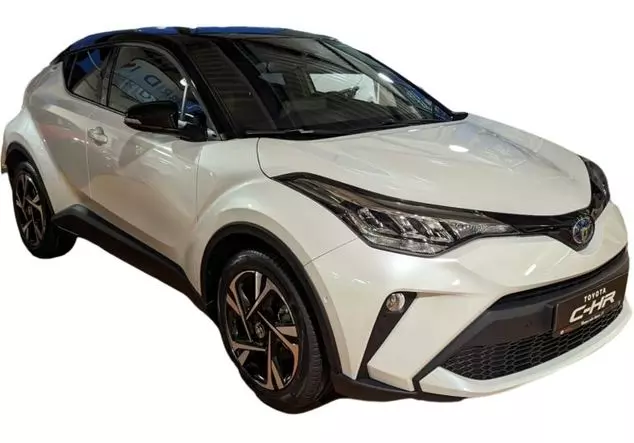 Angebotsdetails Toyota C-HR Platinumweiß Perleffekt/ Dach Onyxschwarz