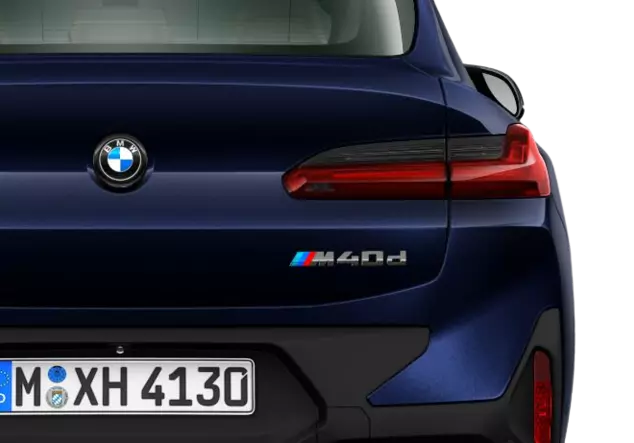 Angebotsdetails BMW X4 M40d AT Tansanitblau II metallic