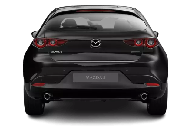 Angebotsdetails Mazda 3 e-SKYACTIV G 140 Exclusive-Line Autom. Jetblack Metallic