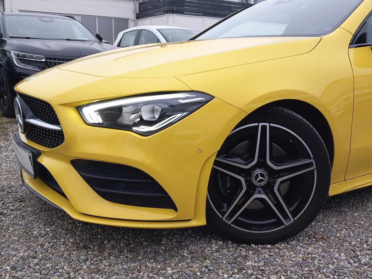 Angebotsdetails Mercedes-Benz CLA 200 DCT Line ParkP Night Gelb