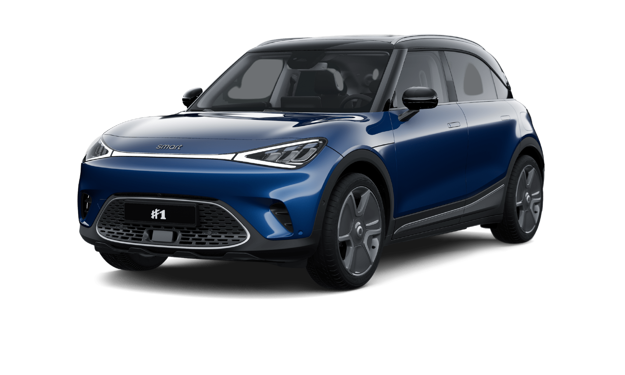 Angebotsdetails smart #1 Pulse 4WD Quantum Blue Metallic/Dach Eclipse Black