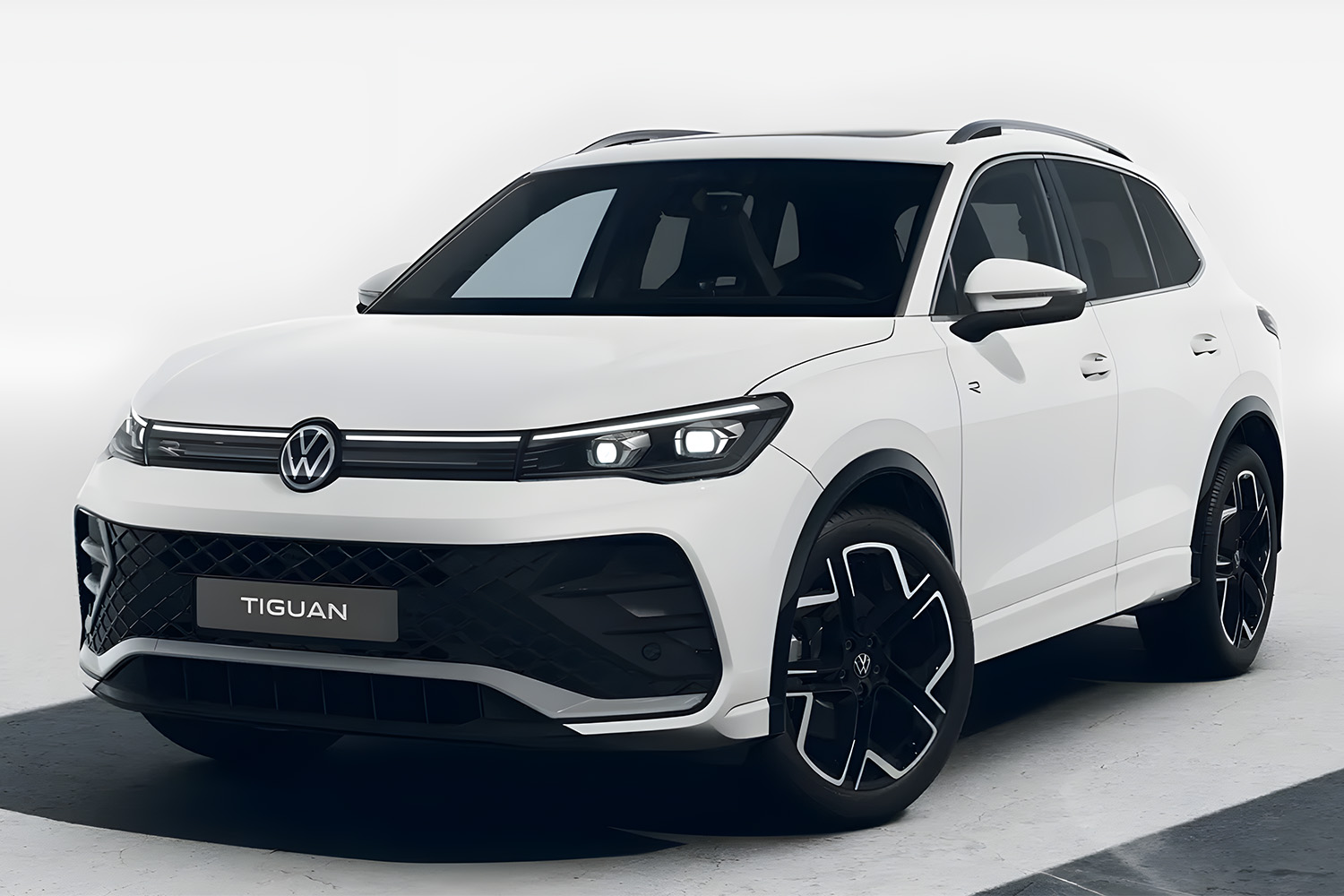 Angebotsdetails Volkswagen Tiguan Oryxweiß Perlmutteffekt