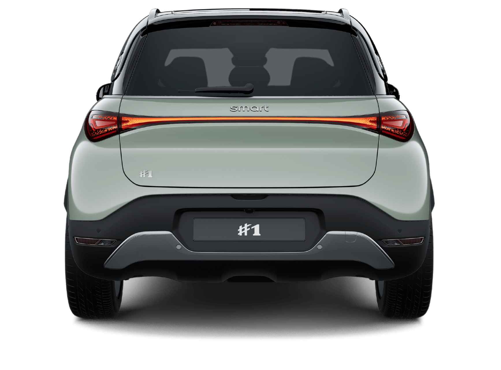 Angebotsdetails smart #1 Pulse 4WD Future Green Metallic/Dach Eclipse Black