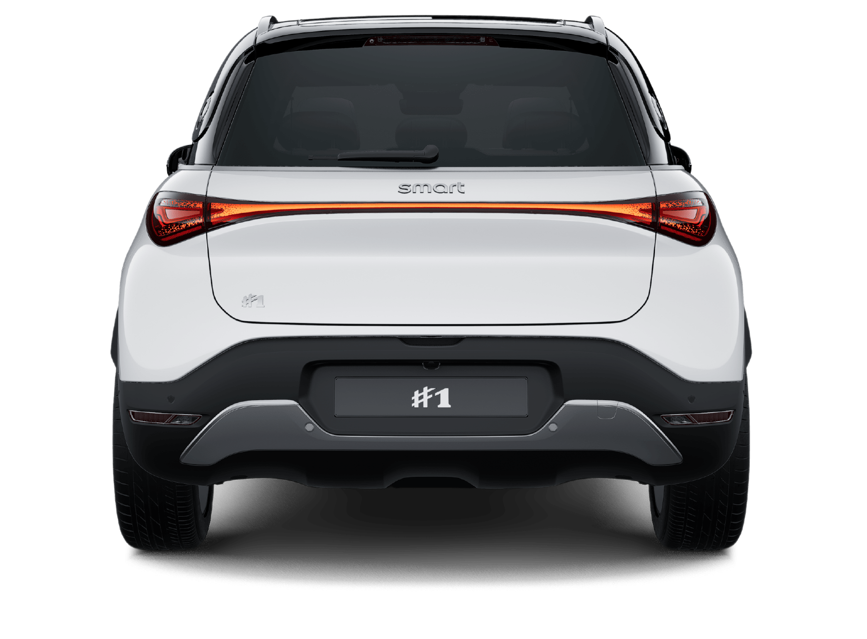 Angebotsdetails smart #1 Pulse 4WD Digital White Metallic/Dach Eclipse Black