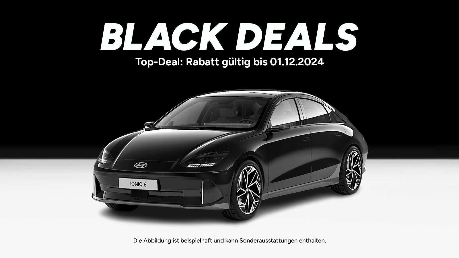 Angebotsdetails Hyundai IONIQ 6 Grau oder Schwarz